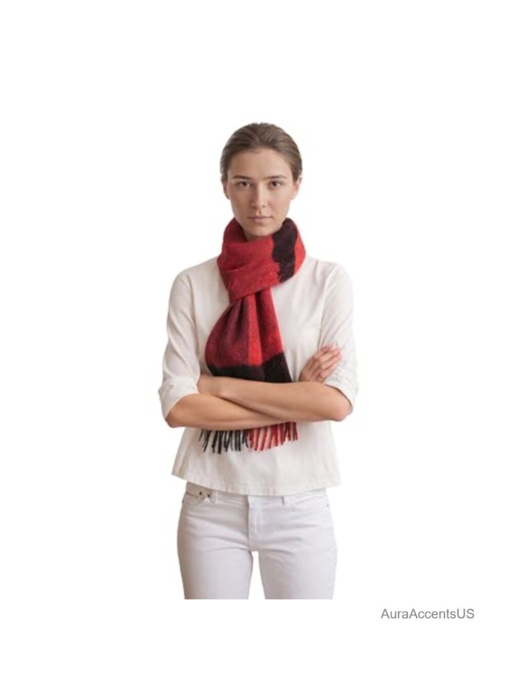 100% Merino Wool Scarf Shawl Wrap Cashmere Feel Unisex
